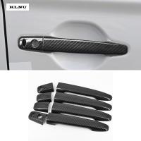 KLNU สำหรับ PROTON INSPIRA Carbon Fiber Pattern Car Door Handle Cover,INSPIRA Door Handle Beauty Trim