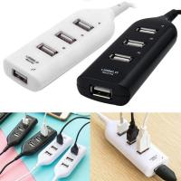 [HOT HAIXWLXKWW 589] 4พอร์ต USB Hub 2.0 Splitter ใช้อะแดปเตอร์หลาย Expander สำหรับเดสก์ท็อปแล็ปท็อป Multi-Plug