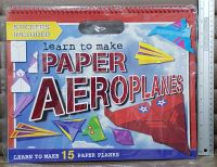 Learn to make Paper Aeroplanes 
15 planes
ขนาด 21.0 x 15.0  x 2.2
cm