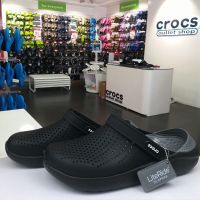 รองเท้าแตะผู้ชาย Crocs LiteRide สีดำ SLATE Grey