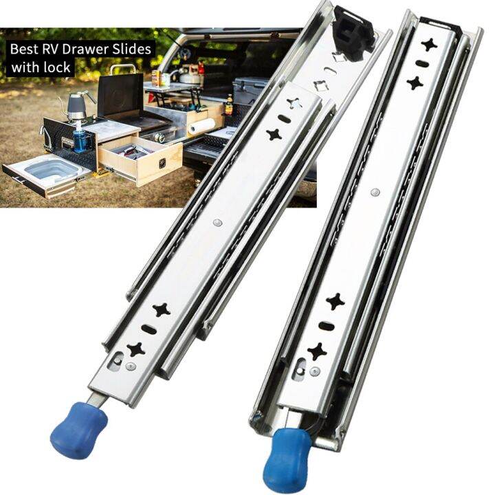 Heavy Duty Drawer Runners Full Extension Drawer Slides Rails 120Kg Bea