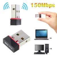 ??HOT!!ลดราคา?? 150 Mbps Wifi Wireless Mini USB Adapter Network LAN Card 802.11 N / G / B ##ที่ชาร์จ แท็บเล็ต ไร้สาย เสียง หูฟัง เคส .ลำโพง Wireless Bluetooth โทรศัพท์ USB ปลั๊ก เมาท์ HDMI .