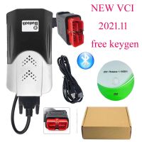 New Vci VD DS150E CDP with Bluetooth 2021.11 Keygen For TNESF DELPHIS ORPDC OBD2 Diagnostic Tools Cars Trucks OBDII Scanner