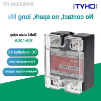 ♨✕☁ MQQ-10DA 25DA 40DA 60DA 80DA 100DA 120DA DC Control AC SSR White Shell Single Phase Solid State Relay With Plastic Cover