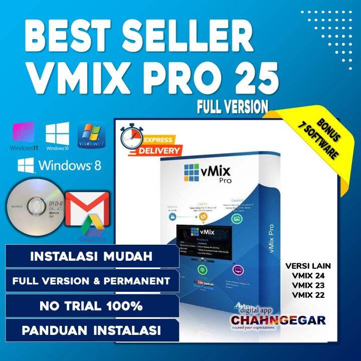 Vmix Pro Full Version Lisensi Lifetime Terbaru Software Video Audio