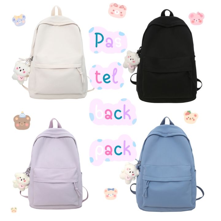 กระเป๋าเป้-pastel-backpack