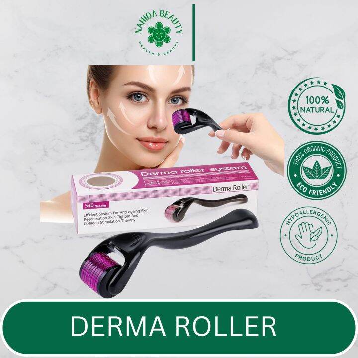 Derma Roller Therapy Care For Cosmetic Skin Care Antiageing Skin