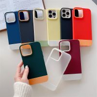 Floveyoo เคสโทรศัพท์ซิลิโคนผิวด้านสำหรับ iPhone 14 13 12 11 Pro Max 14Plus ที่ครอบปกป้องเลนส์แบบ3 In 1สุดหรู14Pro