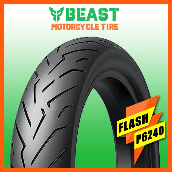 70/8014 TL BEAST TIRE / MOTORCYCLE TIRE BEAST FLASH P6240 70/80 14