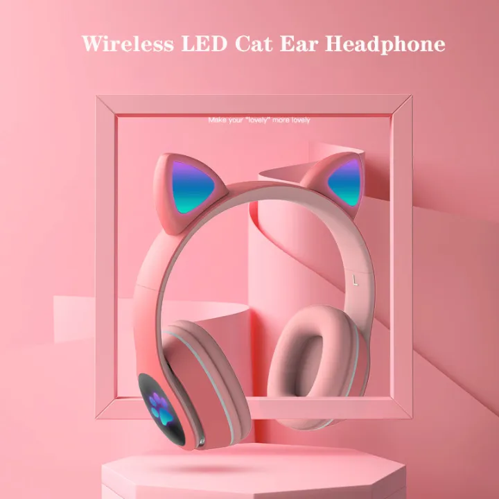 led-cute-cat-ears-wireless-headphones-bluetooth-5-0-gaming-headset-colorful-bluetooth-headset-with-mic-best-gift-for-kids-s