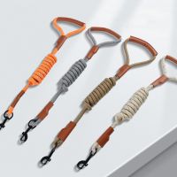 【jw】◑✶ Dog Leash Leashes Reflective Big Small Medium Large Drag Pull Tow Retriever