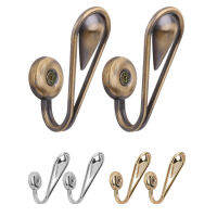 1 pair of Tear Shape Vintage Alloy Curtain Holdbacks Tie back Hooks