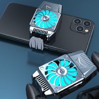 ☎✽ Universal Mini Phone Cooling Fan Air Cooled Phone Radiator Cooling Artifact Game Paper Clip Live Streaming Media Phone Radiator