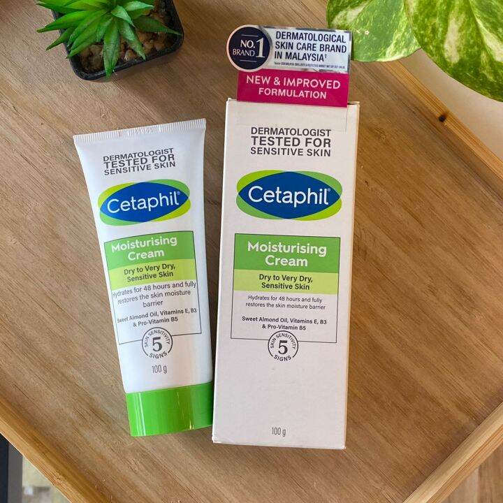 CETAPHIL MOISTURIZING CREAM FACE & BODY 100G Exp 11/24 Lazada