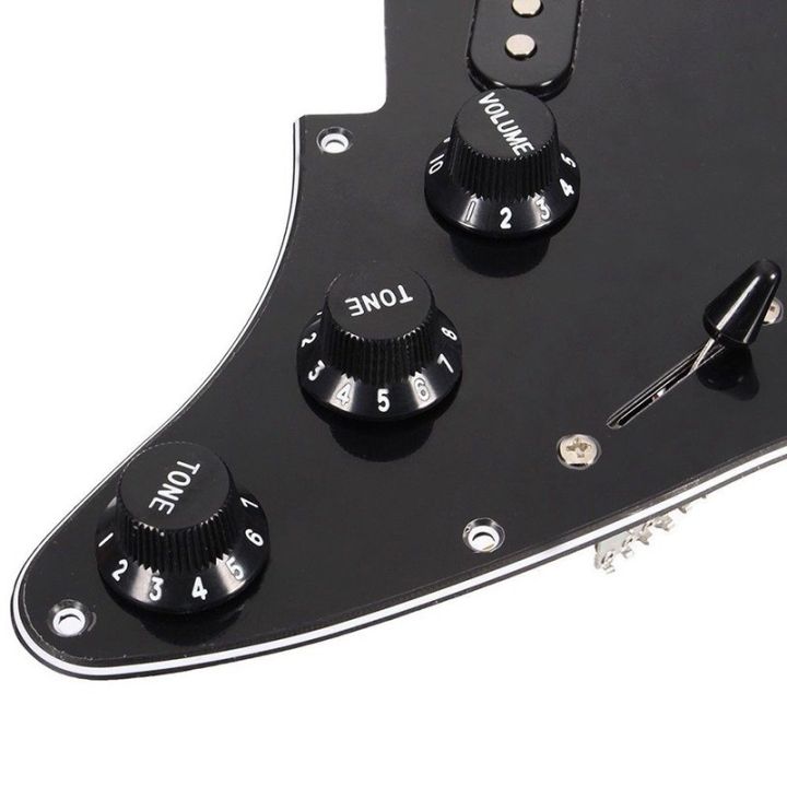 ชุดปิ๊กอัพกีต้าร์ไฟฟ้า-pickguard-สําหรับ-strat