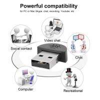 USB แบบพกพาขนาดเล็กสตูดิโอไมโครโฟนสำหรับพูดซอฟต์แวร์การบันทึกคนขับ-ฟรีเสียงตัวแปลงไมโครโฟนสำหรับคอมพิวเตอร์พีซี