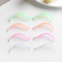 ◐⊕ 4 Pairs Silicone Eyelash Perm Pad Lifting Lashes Rods Shield Recycling 3D Eyelash Curler Accessories Applicator Makeup Tools