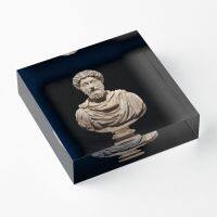 Marcus Aurelius Stoicism  Acrylic Block Process Family Clear Decor Photos Wedding Cute Home Funny Board  Print Decoration Pipe Fittings Accessories