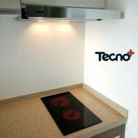 TECNOGAS ชุด SET เครื่องดูดควัน เตาไฟฟ้า คอนโด จัดส่งไว ระบบหมุนเวียนอากาศ งานครัวไม่หนัก แบบดึงออก set HOB TNP VT 302 DG.04+HOOD TNP HD 60 SL PO.05 (15-0006-30)