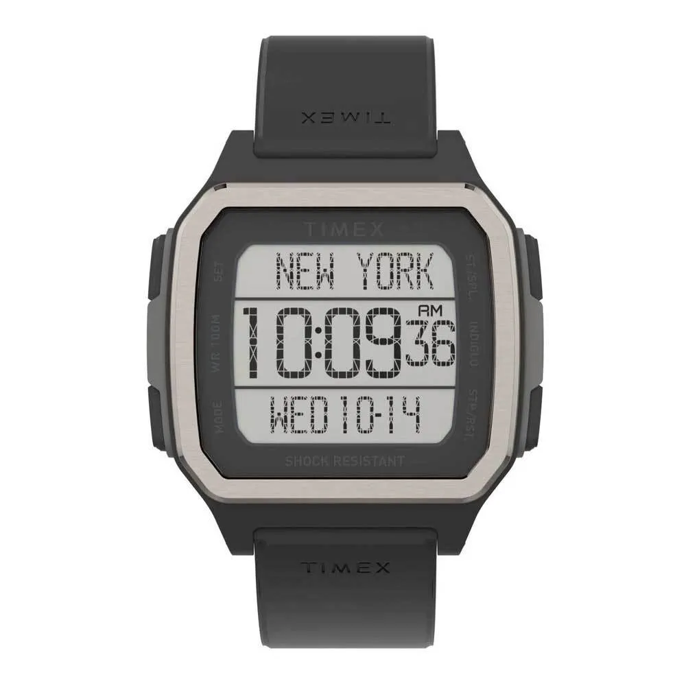 Timex Command Urban TW5M29000 Digital Quartz Black Plastic Men Watch |  