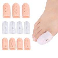 ✤▲ 2PCS Toe Protectors Anti-abrasion protective gear silicone toe protector BreathableComfort Easy on/off finger cover