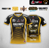 เสื้อแข่งเกมส์ E-Sport เสื้อเกมส์ เสื้อกีฬา เกมส์ROV เกมส์CALL of DUTY เกมส์FREEFRIE