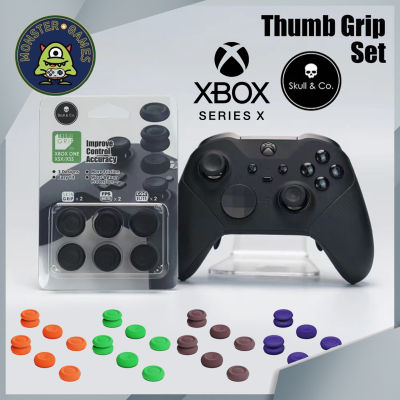 Skull & Co Thumb Grip Set for XBOX Controllers (ที่ครอบอนาล็อก)(จุกจอย)(ที่ครอบอนาล็อค)(จุก)(จุกอนาล็อค)
