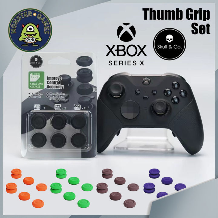 skull-amp-co-thumb-grip-set-for-xbox-controllers-ที่ครอบอนาล็อก-จุกจอย-ที่ครอบอนาล็อค-จุก-จุกอนาล็อค