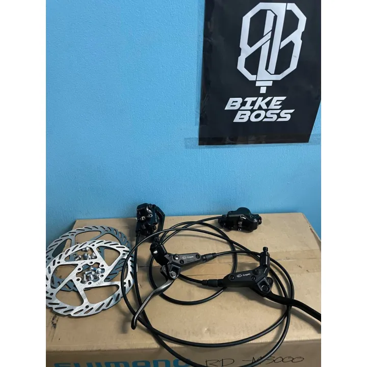 【New】 Bikebossph Logan Hydraulic Brakes with ROTOR DISC hydraulic