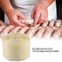 30/50mm Dry Collagen Sausage Casing Tube Meat Sausages Casing For Sausage Maker Ham Tools Sausage Hot Dog Filling Tools