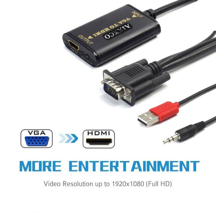 aixxco-quality-portable-plug-and-play-vga-to-hdm-output-1080p-hd-audio-tv-av-hdtv-pc-video-cable-vga2hdmi-converter