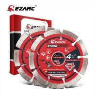 EZARC 115mm &amp; 125mm Segmented Diamond Saw Blade for Angle Grinder 2pcs Diamond Blades Cutting Concrete Stone Masonry Brick Block