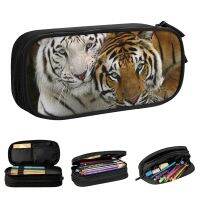 [KUT Department Store] Bengal Tiger กล่องดินสอ Animal Lovers Pen Bag Girl Boy กระเป๋าใส่ดินสอสำนักงานความจุขนาดใหญ่