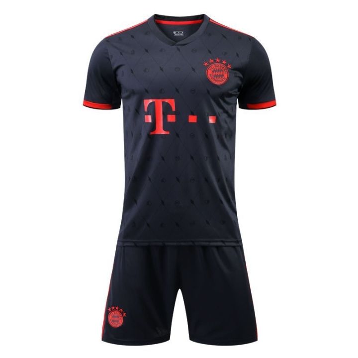 22-and-23-new-away-kit-for-bayern-munichs-dark-gray-7-muller-football-suits-in-25-male-custom