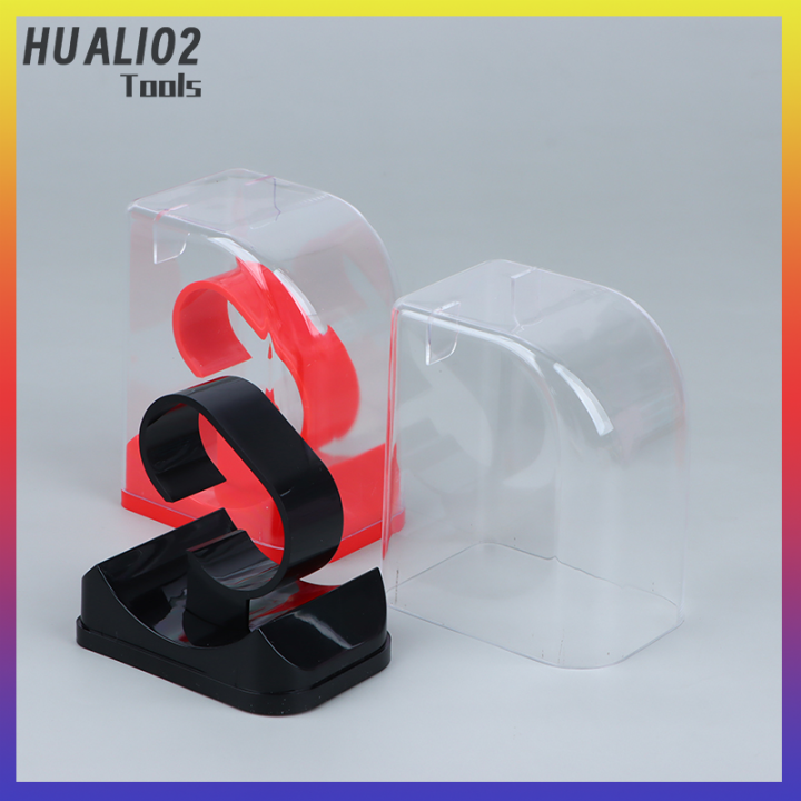 huali02-กล่องพลาสติกใส่นาฬิกาอัจฉริยะกล่องใส่ของแบบใสทันสมัยและสะดวกสบาย
