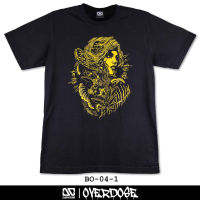 Overdose T-shirt เสื้อยืดคอกลม สีดำ รหัส BO-04-1(โอเวอโดส)