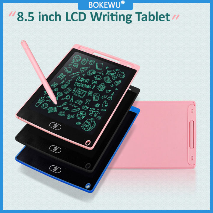 Với bảng viết LCD 8.5 inch BOKEWU, bạn có thể dễ dàng ghi chép và lưu trữ những ý tưởng của mình mọi lúc mọi nơi. Thiết kế tiện lợi và phù hợp cho việc học tập và làm việc.