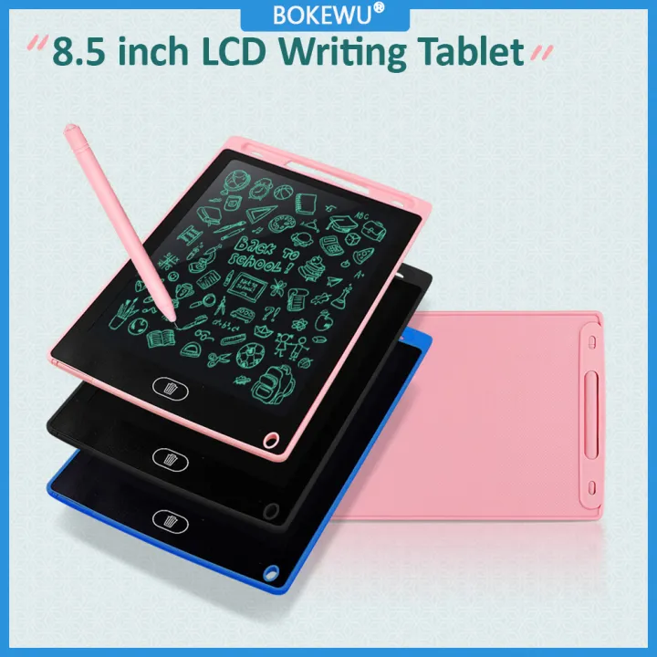 BOKEWU 8.5 Inch LCD Writing Tablet Digital Drawing Tablet Handwriting