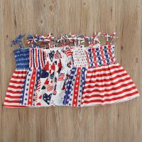 Toddler Baby Girls 4th of July Outfits Independence Day Sleeveless Strap Dress American Flag Summer Girls Dresses Clothes  by Hs2023