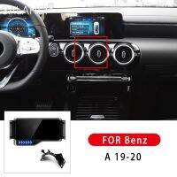 ที่จับโทรศัพท์มือถือรถยนต์ไฟฟ้าใหม่สำหรับ Mercedes-Benz 2019 2020 A180 W177 A200กระดานข่าว GPS ที่ตั้งระบายอากาศที่ยึด St