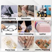 】【、 B-7000 Jewelry Glue Crystal Clear Adhesive For Phone Screen Repair, Wood, Jewelry, Nail Art (110Ml/3.7Oz)