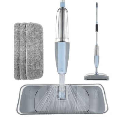 Mop 3 in 1 Spray Mop And Sweeper Machine Vacuum Cleaner Hard Floor Flat Cleaning Tool Set For Household Hand-held Easy Use Mop