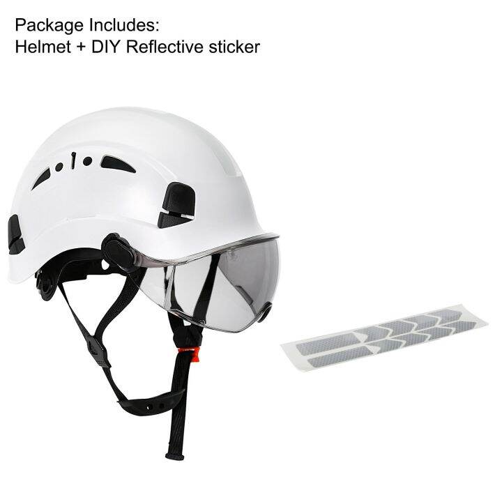 in great demand 2023 hot Construction Safety Helmet With Visor High ...