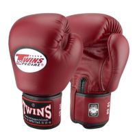 Twins special  Boxing Gloves BGVL-3 Maroon  8,10,12,14,16 oz Muay Thai Sparring MMA K1นวมซ้อมชก ทวินส์ สเปเชี่ยล สีมารูน หนังแท้ 100%