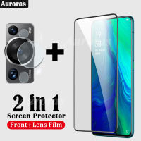 2in1ฟิล์มป้องกันเต็มรูปแบบสำหรับ Huawei P60 Pro ฟิล์มแก้วแบบโปร + สำหรับ Huawei P60 Pro โปรฟิล์มแก้วป้องกันเลนส์แก้ว