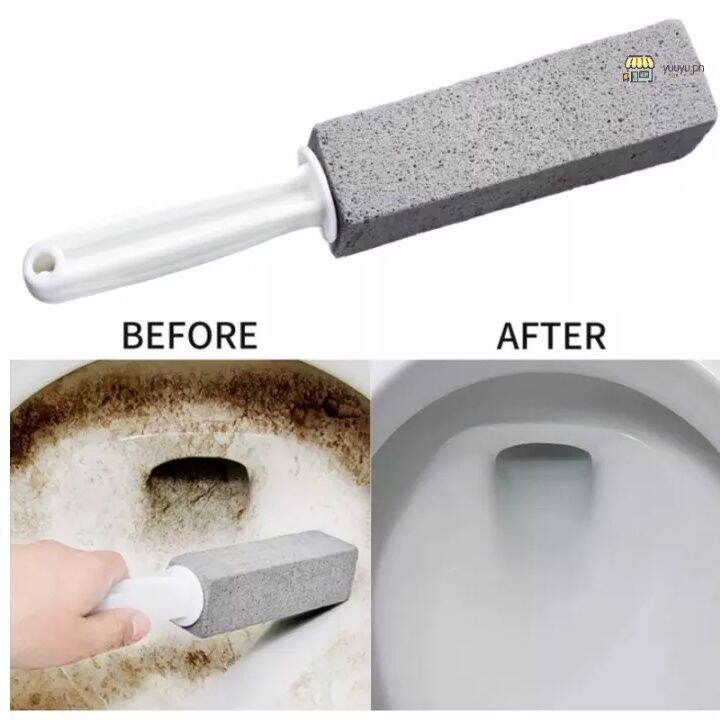♂Pumice Stone Toilet Bowl Cleaner with Handle♡ Lazada PH