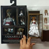 Beterservice NECA Annabelle มาบ้านตุ๊กตาขยับแขนขาได้ตัวเลข Annabelle สำหรับของเล่นโมเดลรวบรวมของขวัญวันเกิดเด็ก