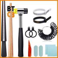 BTC3 11ชิ้นค่ะ US UK Ring Mandrel set US Size 1-13 Half Size ชุดเซ็ต ผ้าขัดเครื่องประดับ เครื่องมือวัดขนาด