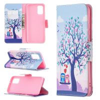 เคสโทรศัพท์สำหรับ Samsung S21 FE / S21 / S21 Plus / S21 Ultra / S20 / S20 FE / S20 Plus/S20เคสฝาพับพิมพ์ลายพิเศษพร้อมช่องใส่การ์ดแบบตั้งกระเป๋าเงินหนังลายการ์ตูนเคสกันตก