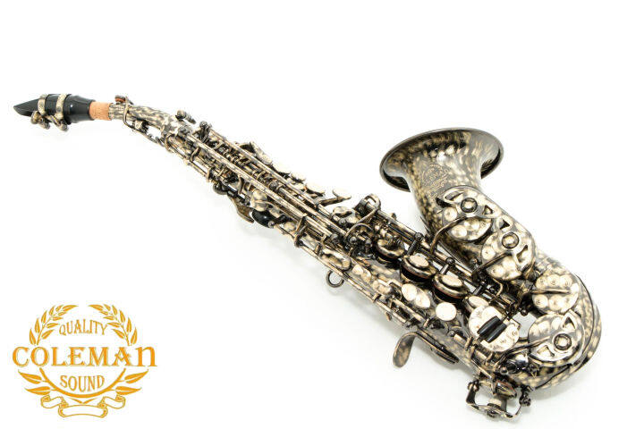 แซกโซโฟน-saxophone-curved-soprano-coleman-clc-550s-leopard-print